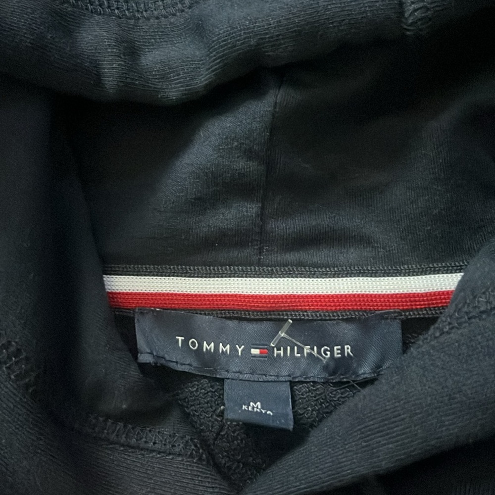 New Embroidered Tommy Logo Hoodie - Picture 3 of 9